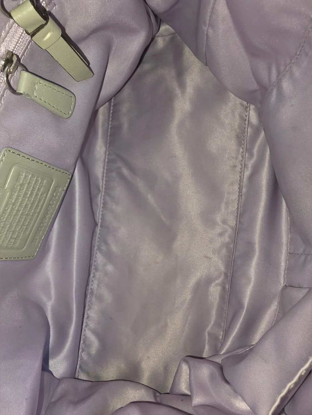 Coach signature tote